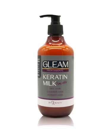 GL Beauty Gleam Professional Keratin Milk & Intensive Care Hair Care Milk 500 Ml - Buy Online on GoSupps.com