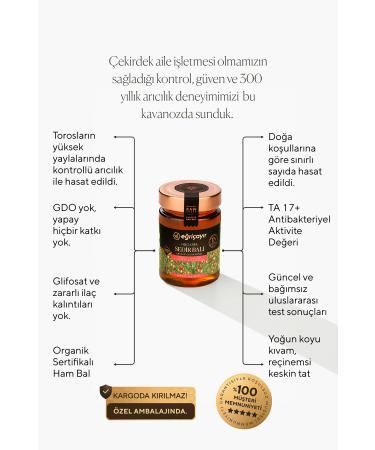 E ri ay r Organic Cedar Honey Ta17+ 450 Gr - Buy Online on GoSupps.com