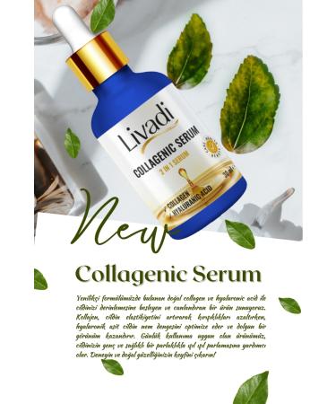 livadi Collagenic and Hyaluronic Serum 30 ml Anti-Aging and Anti-Wrinkle Moisturizing Serum - Buy Online on GoSupps.com