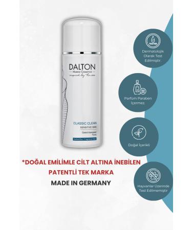 DALTON MARINE COSMETICS Moisturizer that reduces irritation and itching on sensitive skin. Classic Clean Sensitive Skin Tonic