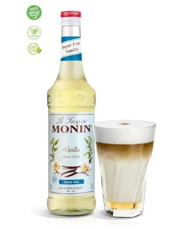 Monin Sugar Free Vanilla Syrup Sugar Free Vanilla Syrup 700 ml - Buy Online on GoSupps.com