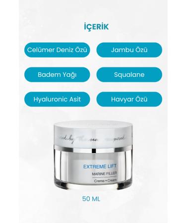 DALTON MARINE COSMETICS Instant Firming Smoothing Extreme Lift Cream for Mature Skin - Buy Online on GoSupps.com