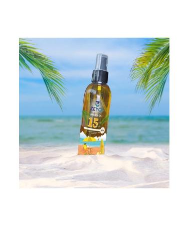 ZEYCE Olive Oil Protective and Bronzing Sun Oil 200 Ml Spf: 15