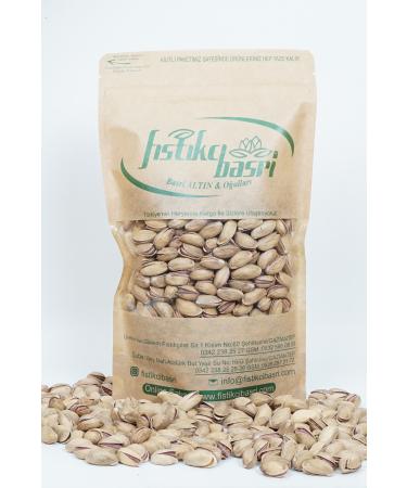Pistachio Maker Basri Double Roasted Main Cracked Pistachios 1 kg