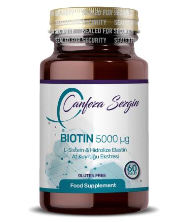 Canfeza Sezgin Biotin L-cysteine & Hydrolyzed Elastin & Horsetail Extract