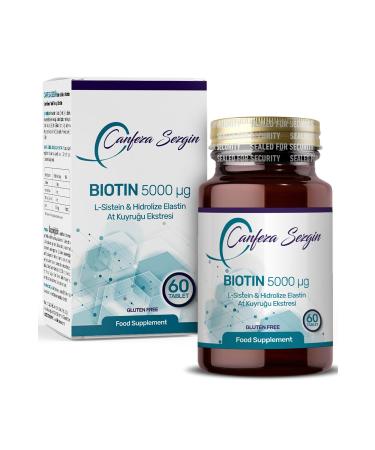 Canfeza Sezgin Biotin L-cysteine & Hydrolyzed Elastin & Horsetail Extract - Buy Online on GoSupps.com