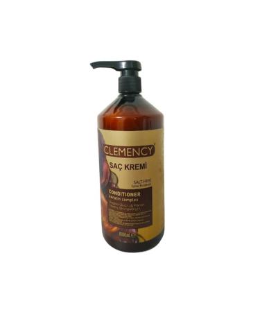Clemency Hair Conditioner 1000ml Salt-Free Keratin Complex