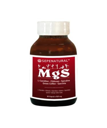 Sepe Natural Mgs L-carnitine Chitosan Spirulina 90 Capsules 410 Mg