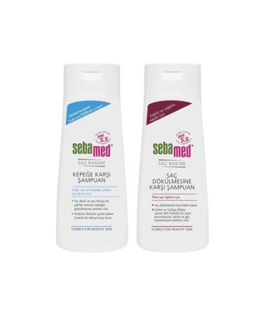 Sebamed Anti-Hair Loss Shampoo 400 Ml + Anti-Dandruff Shampoo 400 Ml