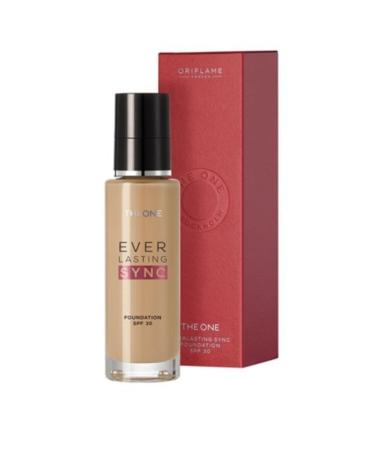 Oriflame The One Everlasting Sync Foundation Light Beige Natural 35783