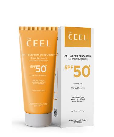 The Ceel Anti-Spot High Protection SPF 50+ Sun Cream for All Skin Types with Glutathione Effect 50 ml - Buy Online on GoSupps.com