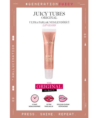 Lancome Juicy Tubes Moisturizing Lip Gloss 09 Hallucination 3605972352484
