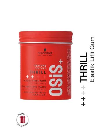 Osis + Texture Thrill Elastic Fiber Hair Styling Gum - Strong Texture Control 100 ml - Buy Online on GoSupps.com