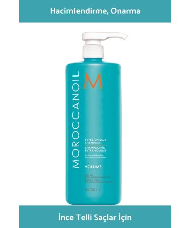 Moroccanoil Extra Volume Shampoo for Fine Hair 1LT - Extra Volume Shampoo