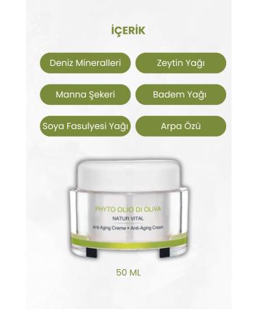 DALTON MARINE COSMETICS Revitalizing Brightening Anti-Aging Phyto Olio Di Oliva Cream for Mature Sensitive Skin - Buy Online on GoSupps.com