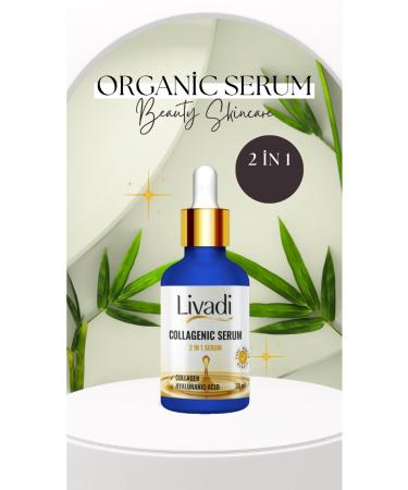 livadi Collagenic and Hyaluronic Serum 30 ml Anti-Aging and Anti-Wrinkle Moisturizing Serum - Buy Online on GoSupps.com