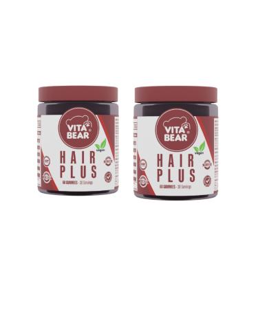 Vita Bear Hair Plus Vegan Hair Vitamin 2 Pieces