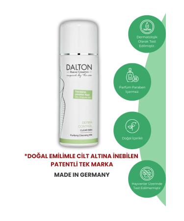 DALTON MARINE COSMETICS Purifying Derma Control Cleansing Milk for Oily and Acne-Prone Skin