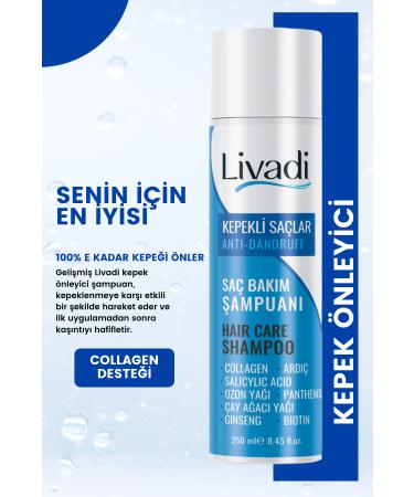 livadi Anti-Dandruff Effective Care Shampoo 250 ml - Buy Online on GoSupps.com