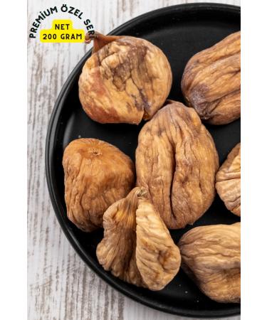 KAJUNUTS PremiumGourmet Series 0 Natural & New Crop 1st Quality Additive-Free Ayd n Large Mountain Fig (Net 200 Gr)