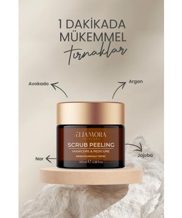 eliamora Natural Manicure & Pedicure Peeling - Buy Online on GoSupps.com