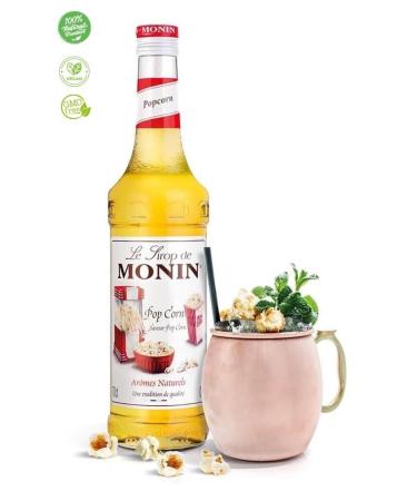 Monin Popcorn Syrup 700ml - Buy Online on GoSupps.com