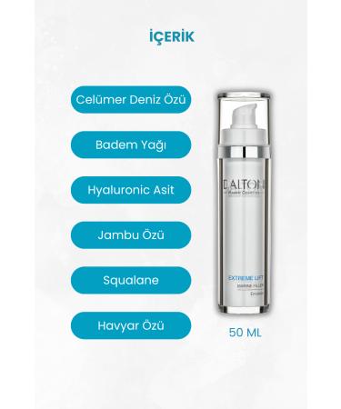 DALTON MARINE COSMETICS Instantly Firms and Smoothes Mature Skin Extreme Lift Emulsion - Buy Online on GoSupps.com