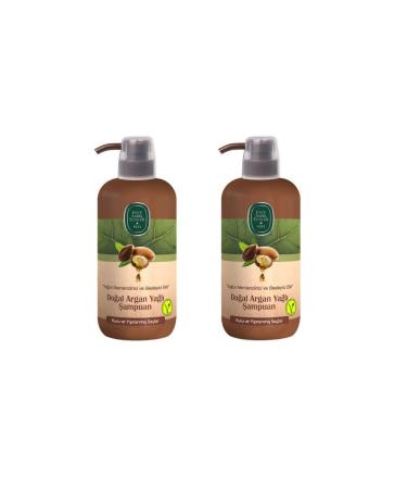 Ey p Sabri Tuncer Natural Argan Oil Shampoo 600 ml - 2 Pieces - Buy Online on GoSupps.com