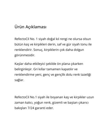 Refectocil Black Eyebrow and Eyelash Dye 1 Pure Black With New Packaging - Buy Online on GoSupps.com