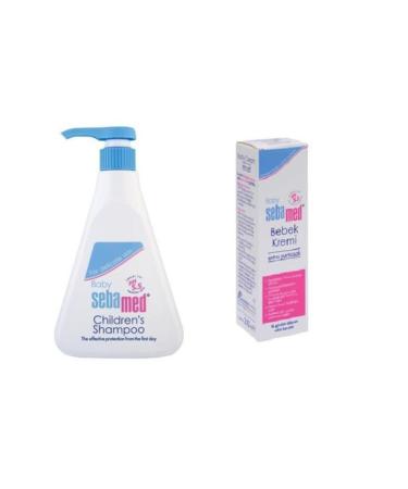 Sebamed Baby Shampoo 500 ml Baby Cream 200 ml Set