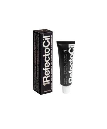 Refectocil 1.0 Black Eyebrow Eyelash Dye - Buy Online on GoSupps.com