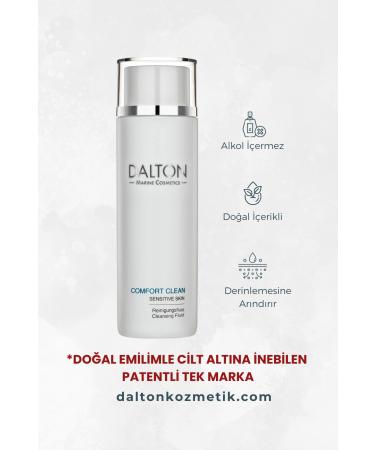 DALTON MARINE COSMETICS Anti-Aging Comfort Clean Cleansing Liquid with Sea Minerals for Sensitive Skin - Buy Online on GoSupps.com