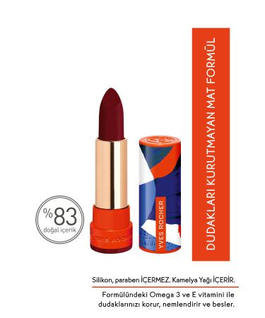 Yves Rocher 8 HOUR EFFECT VE INTENSE COLOR MATTE L PST CK- 09. DARK PURPLE-3.8G- KEYON1094