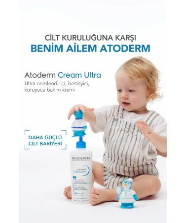 Bioderma Atoderm Cream Ultra is an ultra-moisturizing nourishing and protective care cream for dry skin. - Buy Online on GoSupps.com
