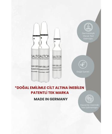 DALTON MARINE COSMETICS Repairing Smoothing Caviar Deluxe Anti Aging Caviar 3-Pack Ampoule for Mature Skin