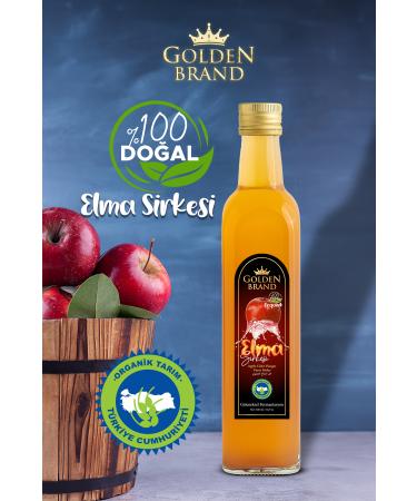 GOLDEN BRAND Goldenbrand Organic Apple Cider Vinegar 500ml - Buy Online on GoSupps.com