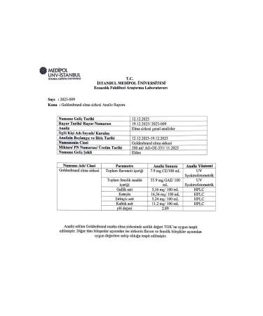 GOLDEN BRAND Goldenbrand Organic Apple Cider Vinegar 500ml - Buy Online on GoSupps.com