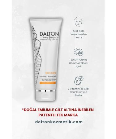 DALTON MARINE COSMETICS Intensive Moisturizing Anti Aging SPF 50 Sun Cream for Dry Sensitive Mature Skin - Buy Online on GoSupps.com