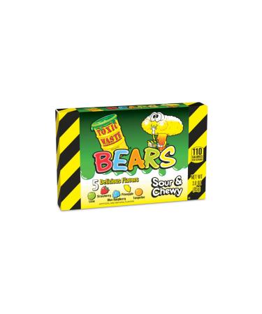Toxic Waste Sour and Chewy Bears 85g Confectionery