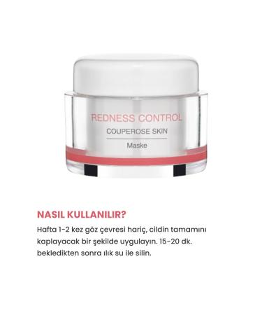 DALTON MARINE COSMETICS Redness Control Anti-Couperosis Mask with Panthenol for Red/Rosa Skin - Buy Online on GoSupps.com