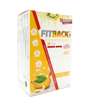 Fitback Body Weight Control Banana Flavored 30 Meals