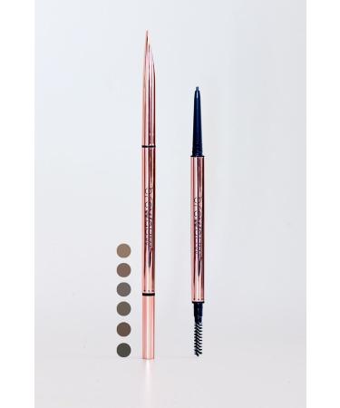 BROWWAUW Crayon Slim Eyebrow Pencil - Warm Auburn Brown - Buy Online on GoSupps.com