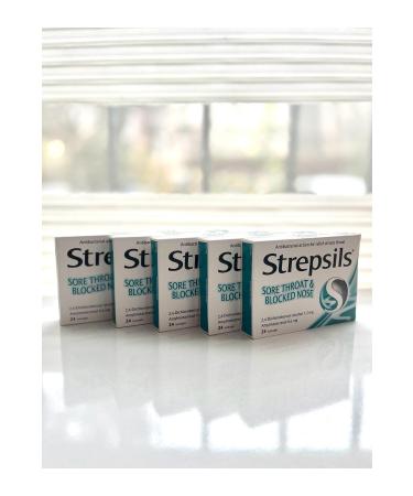 Strepsils Strepsils Menthol Throat Lozenge 24 Lozenges SET OF 5 - Buy Online on GoSupps.com