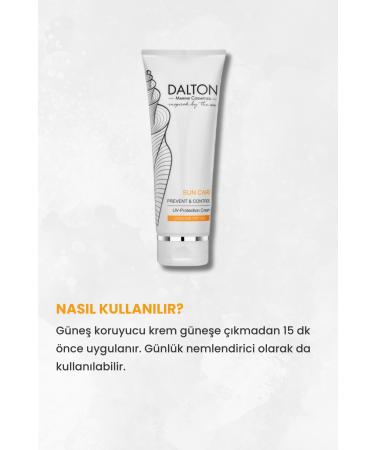 DALTON MARINE COSMETICS Intensive Moisturizing Anti Aging SPF 50 Sun Cream for Dry Sensitive Mature Skin - Buy Online on GoSupps.com
