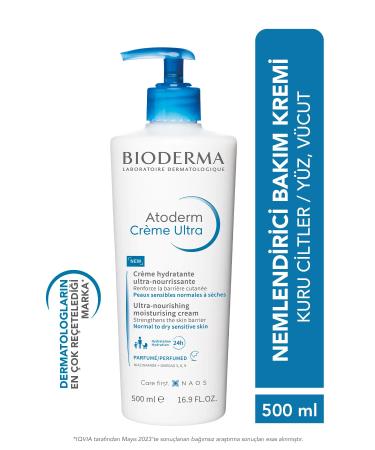Bioderma Atoderm Cream Ultra is an ultra-moisturizing nourishing and protective care cream for dry skin.