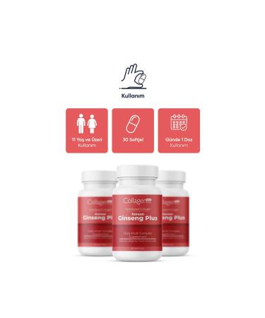 Collagen Forte Platinum Ginseng Plus Hydrolyzed Collagen Vitamin B5 b6 b12 & Zinc Softgel 1000mg - Buy Online on GoSupps.com