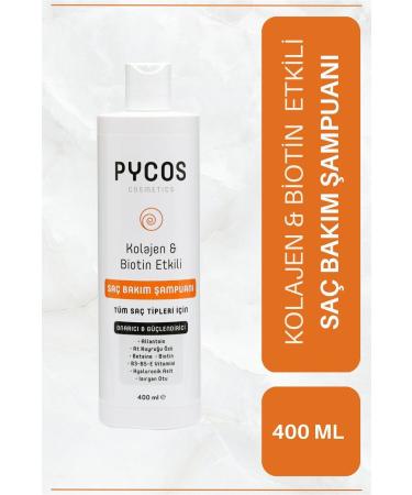 PYCOS COSMETICS Pycos Anti-Hair Loss Fast Hair Growth Care Shampoo 400ml - Sulfate-Salt Free - Buy Online on GoSupps.com