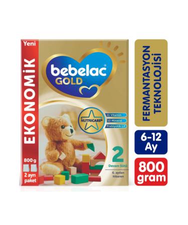 Bebelac Gold 2 Child Follow-On Milk 800 gr 4-Pack - Buy Online on GoSupps.com