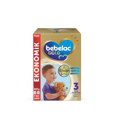 Bebelac Gold 3 Child Follow-On Milk 800 gr 3-Pack - Buy Online on GoSupps.com