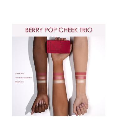 Natasha Denona Berry Pop Cheek Trio Blush and Highlighter 3-Palette Pinkestcosmetics - Buy Online on GoSupps.com